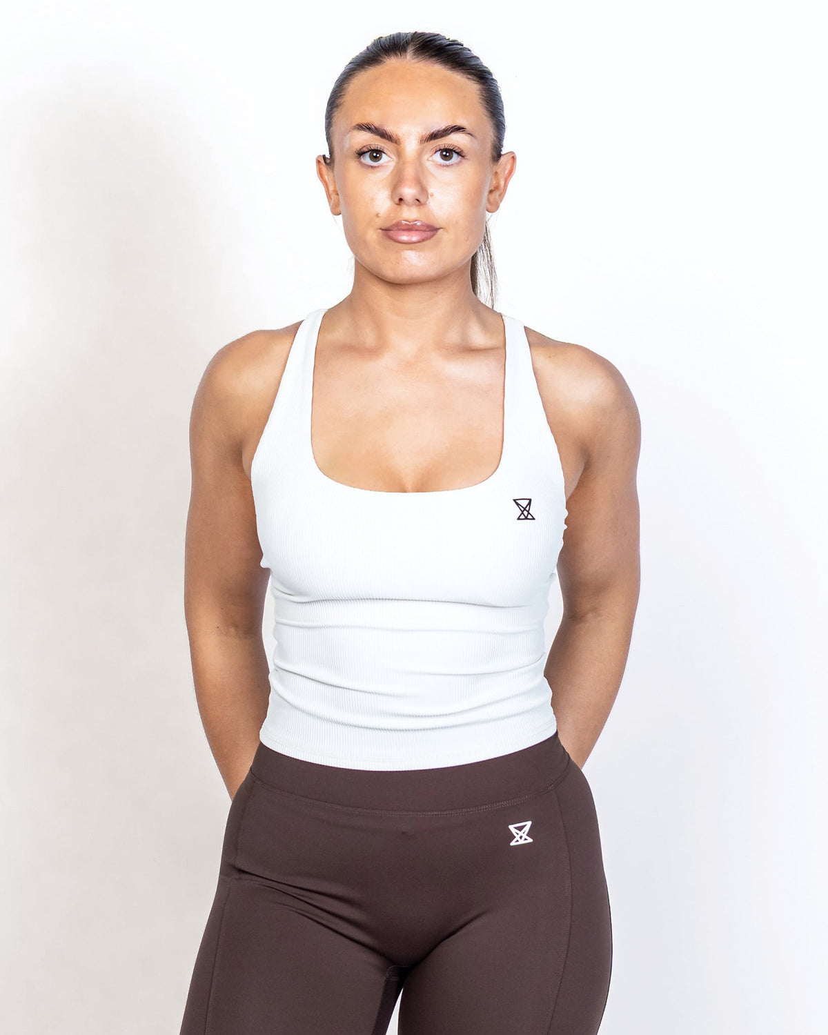 CONTOUR Ribbed Support Tank - VXS GYM WEAR