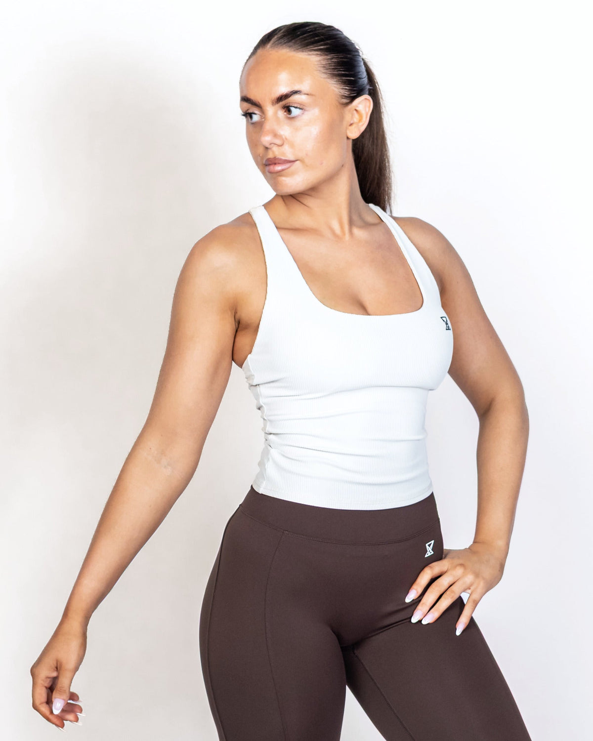 CONTOUR Ribbed Support Tank - VXS GYM WEAR