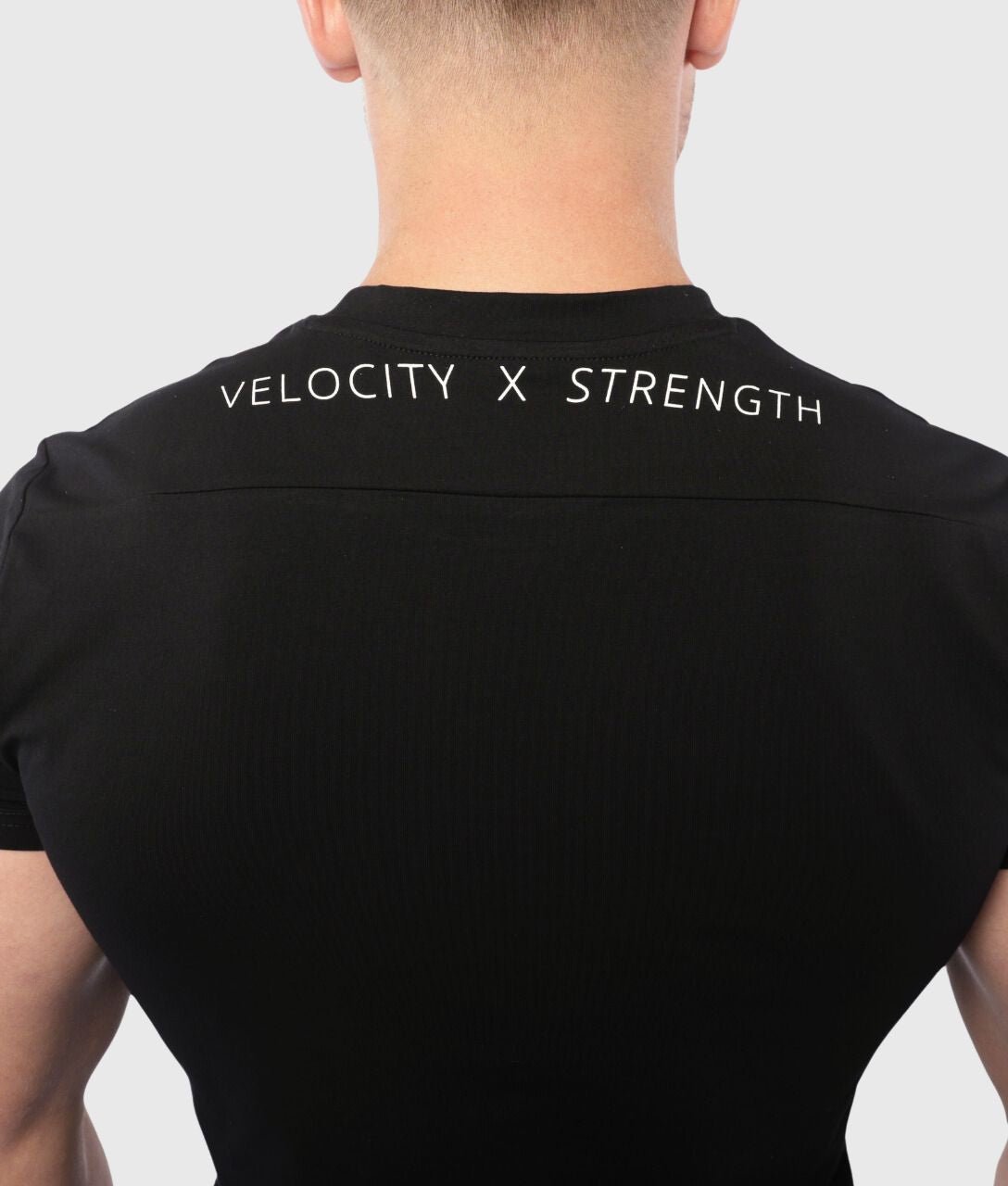 FUSION T - Shirt [Black] - VXS GYM WEAR