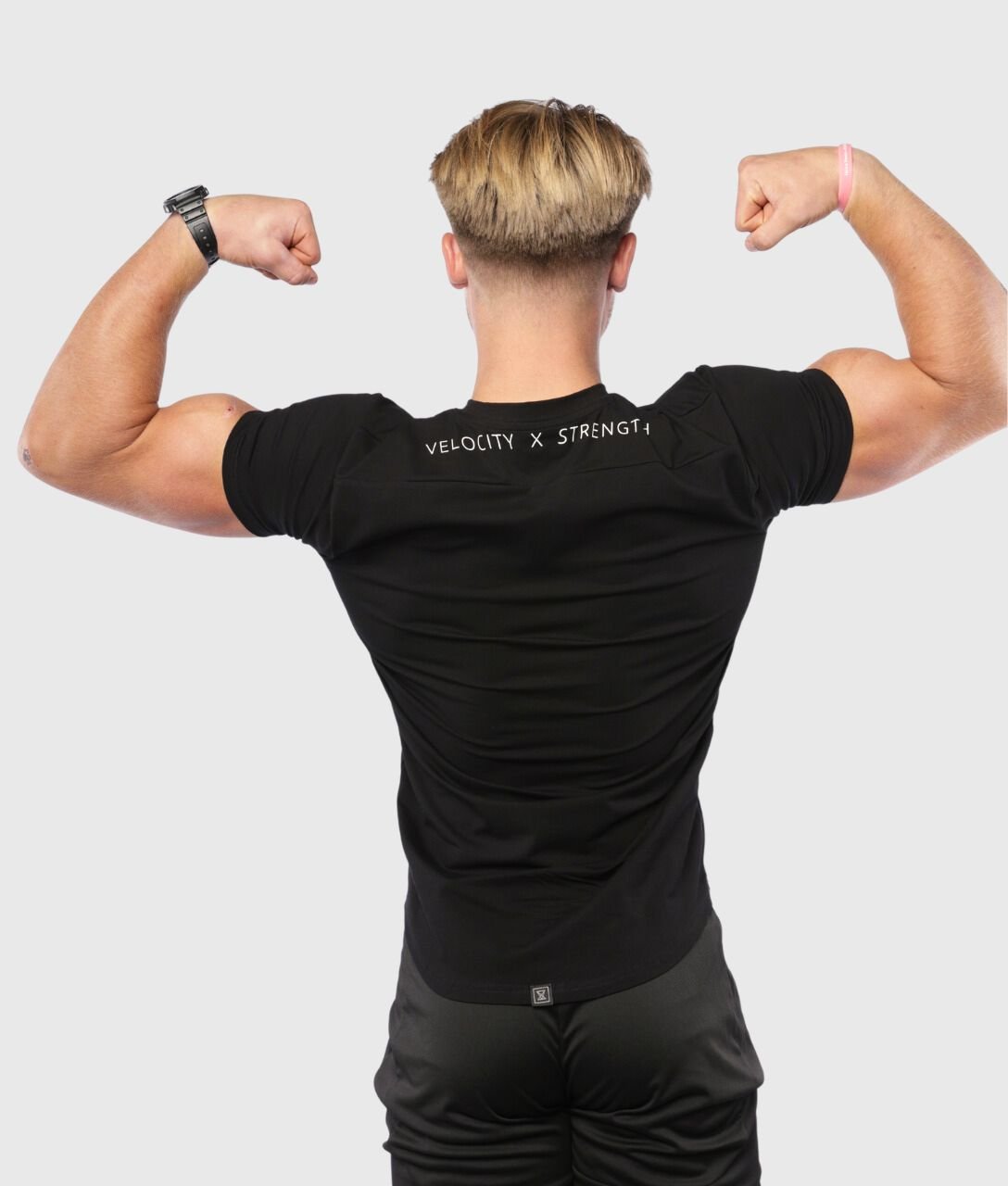 FUSION T - Shirt [Black] - VXS GYM WEAR