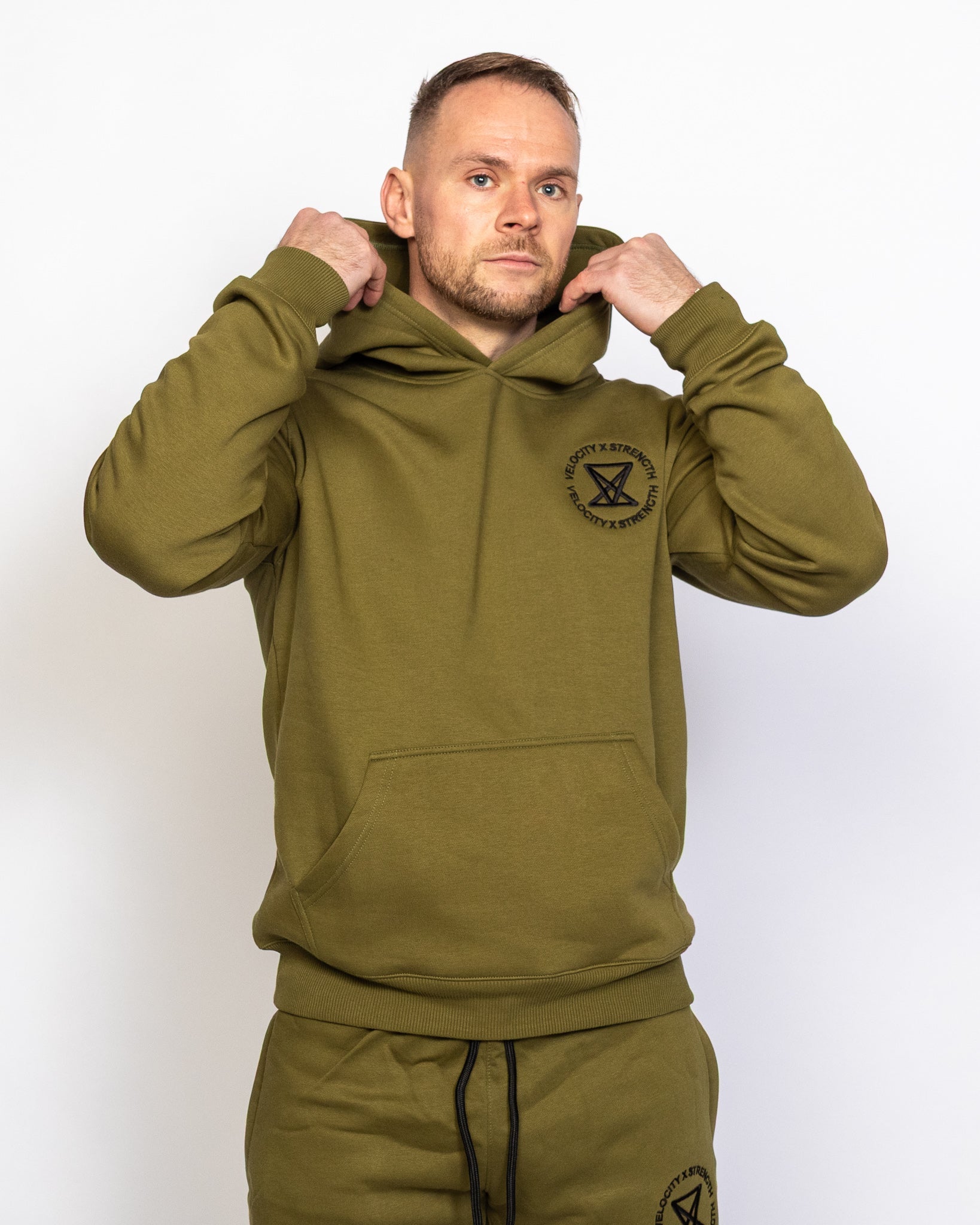 Power Oversized Tracksuit [Joggers + Hoodie] - VXS GYM WEAR