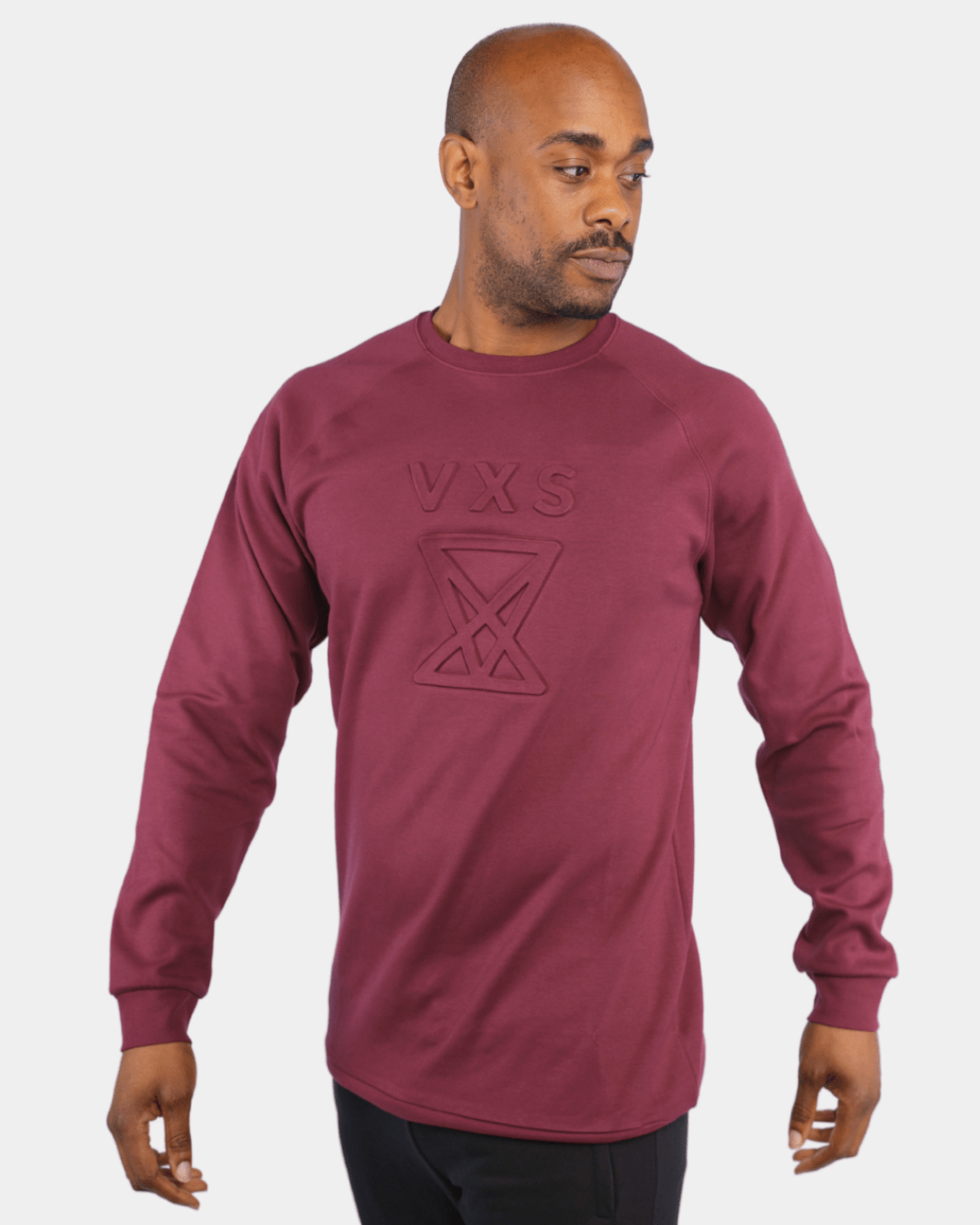 PULLOVER Jumper [Burgundy] - VXS GYM WEAR