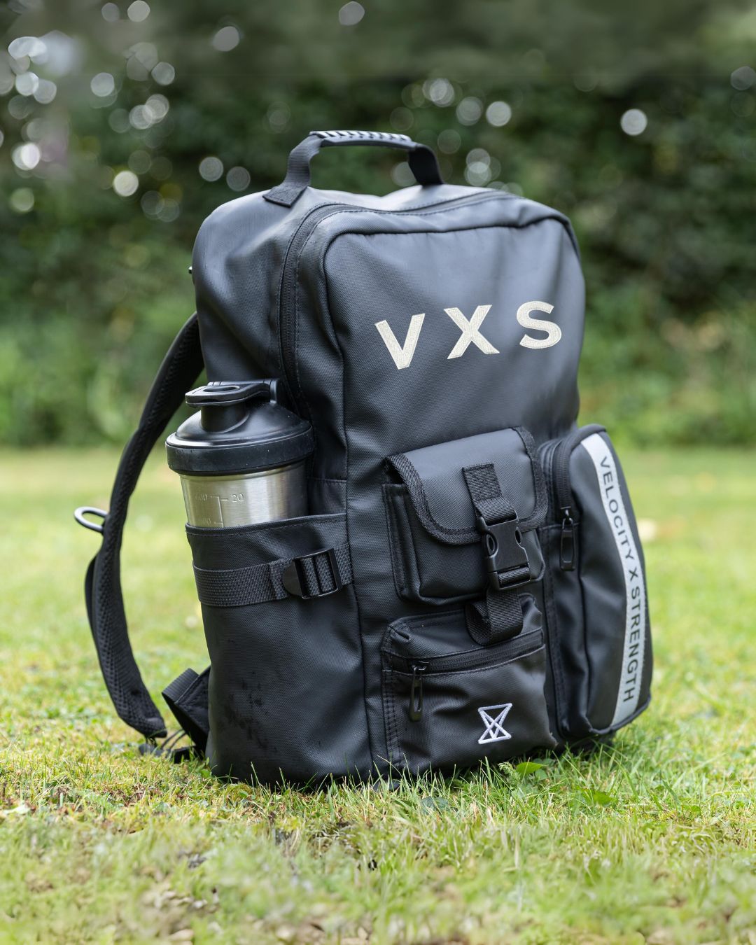 Tactical Backpack [White Details] - VXS GYM WEAR