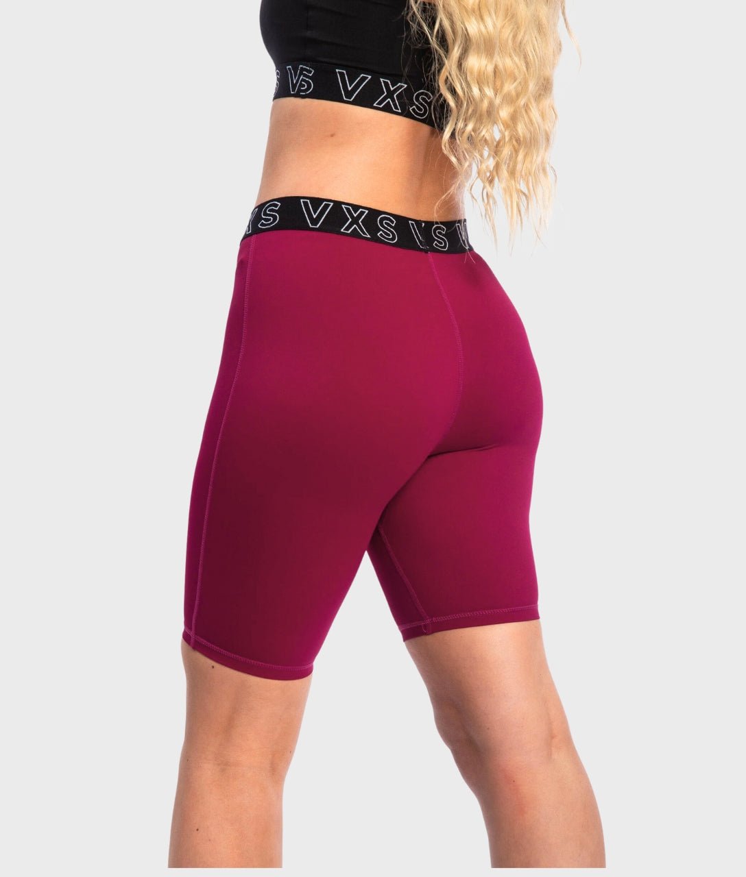 Cycling Shorts [Burgundy] - VXS GYM WEAR