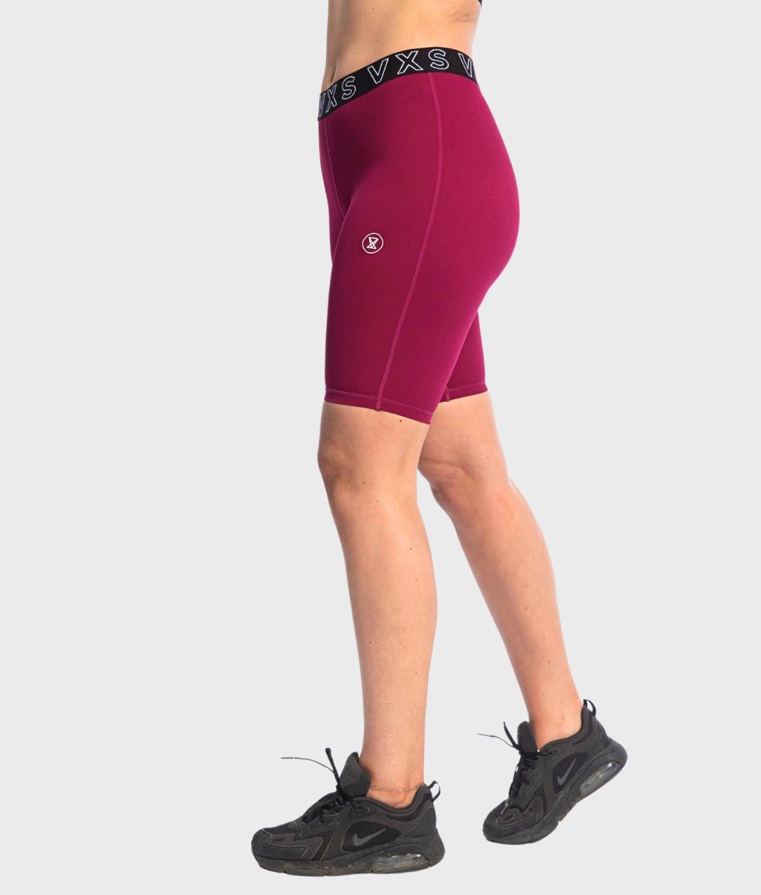 Cycling Shorts [Burgundy] - VXS GYM WEAR