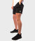 Training Zip Shorts [Black] - VXS GYM WEAR